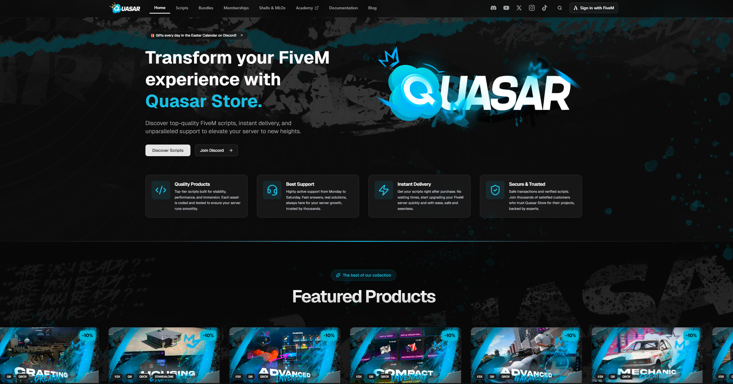 Project Quasar Store